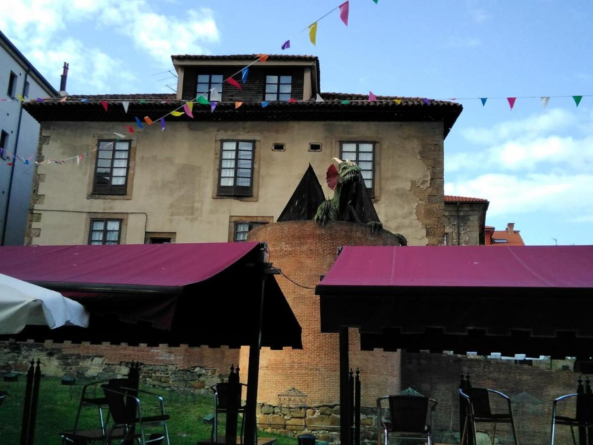 Les Casetes De San Lorenzo Gijón Exterior foto