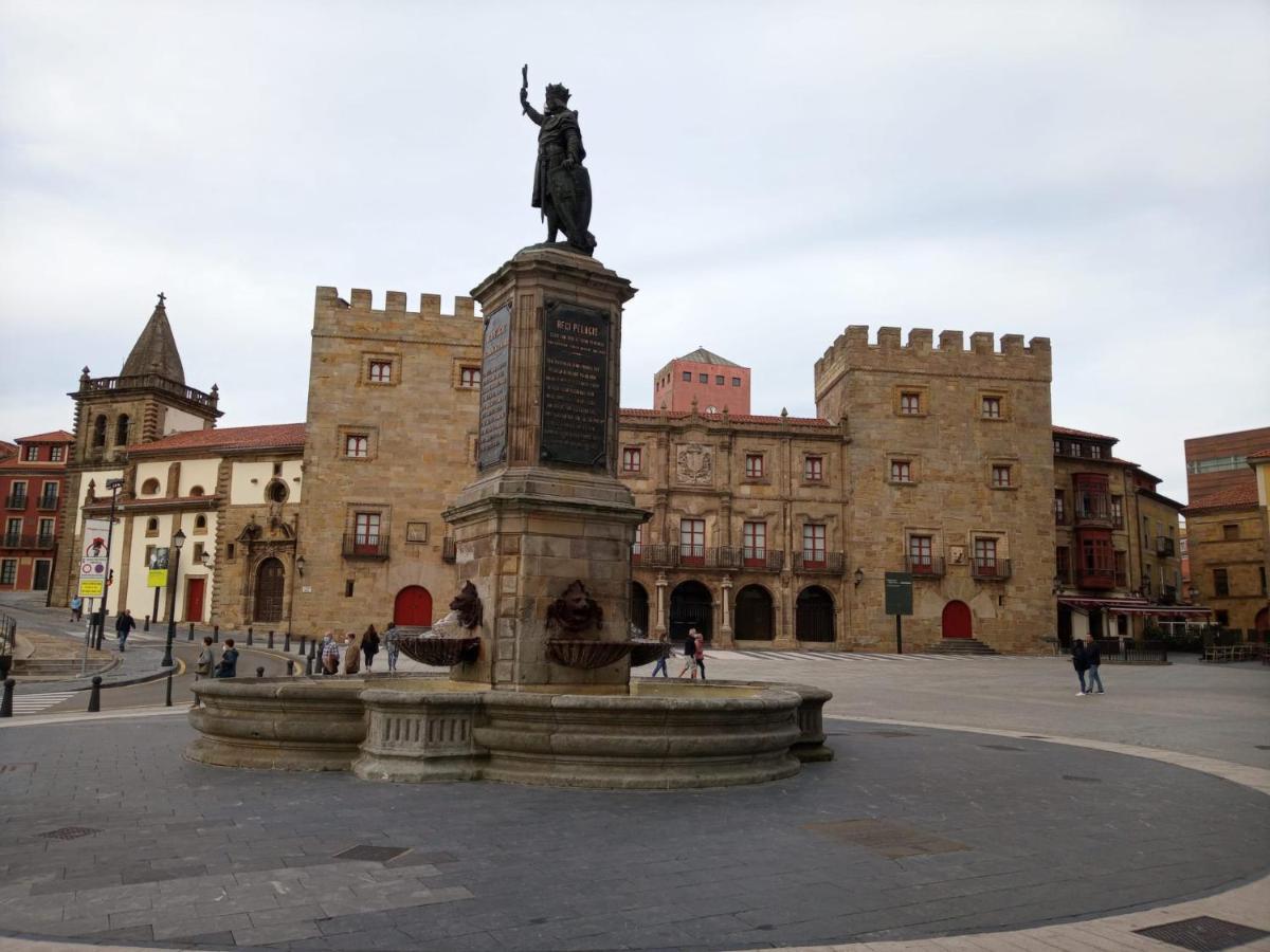 Les Casetes De San Lorenzo Gijón Exterior foto